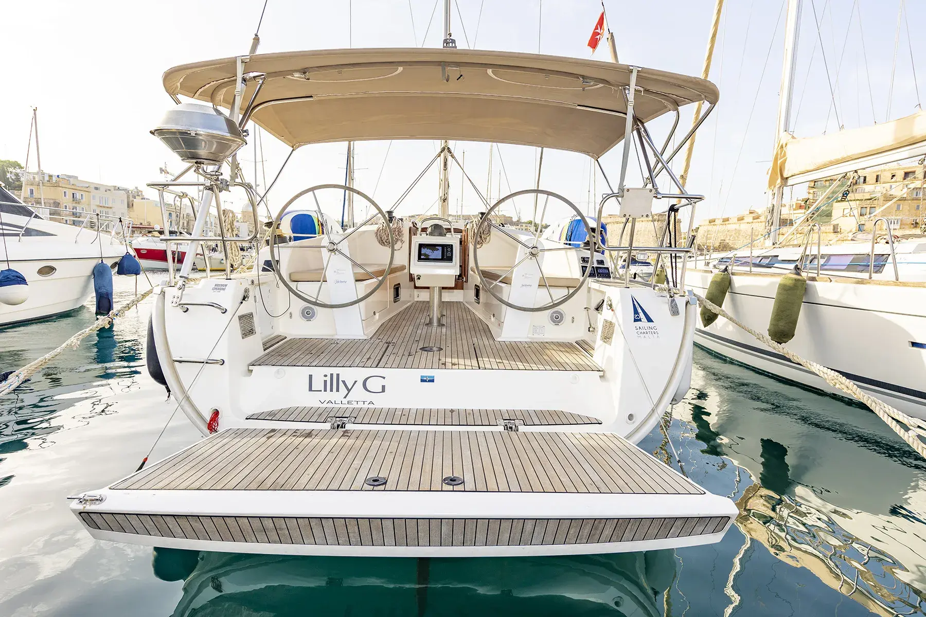 Bavaria 41 “Lilly S”, a sailing yacht for charter in Malta