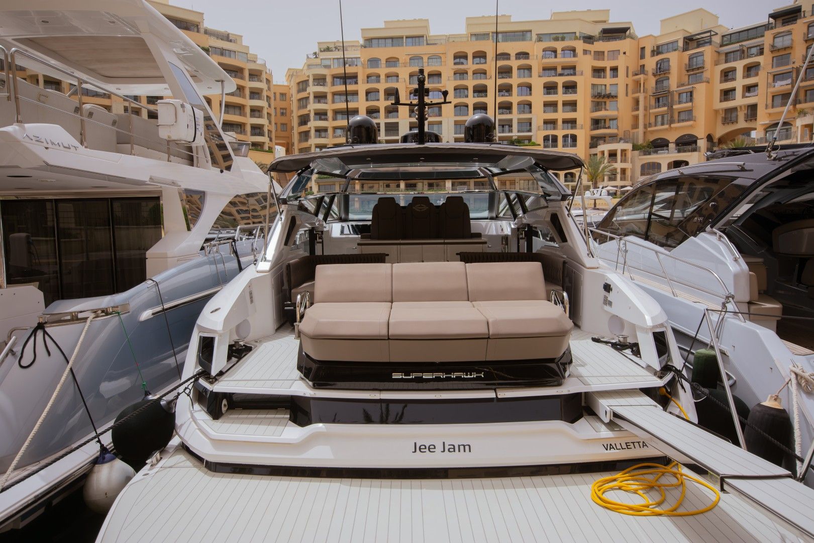 Sunseeker Superhawk 55, 2024, for sale in Malta through Yacht Hub Group